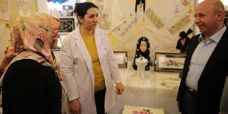 Kocasinan Akademi sergi hazırlığında