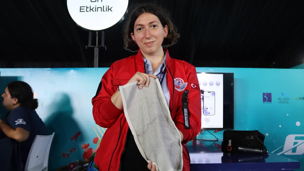 Akıllı kumaş "Fabenode" TEKNOFEST İzmir'de