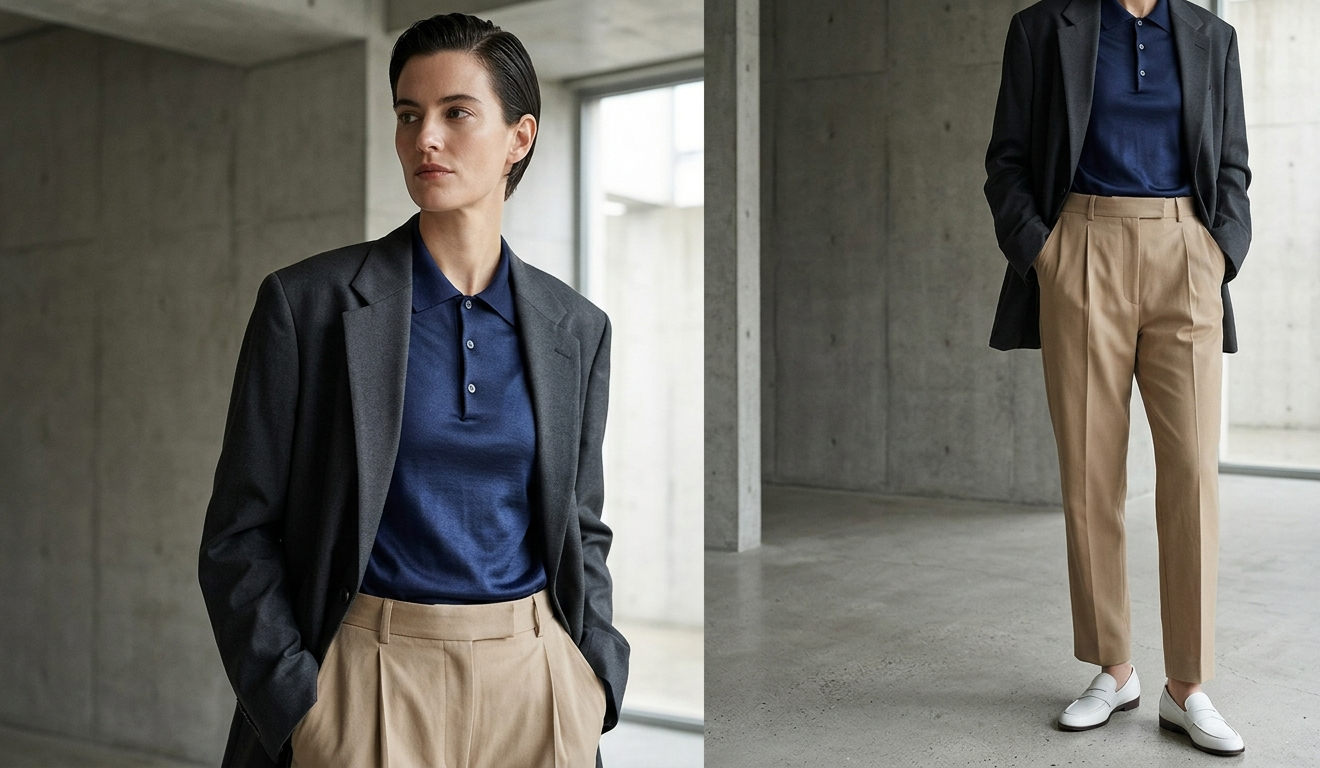 Maskülen Stil ve Merserize Şıklığı: Modern Gardırobun Rafine Dönüşümü