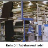 PAD-THERMOSOL YÖNTEMİ İLE BOYAMA